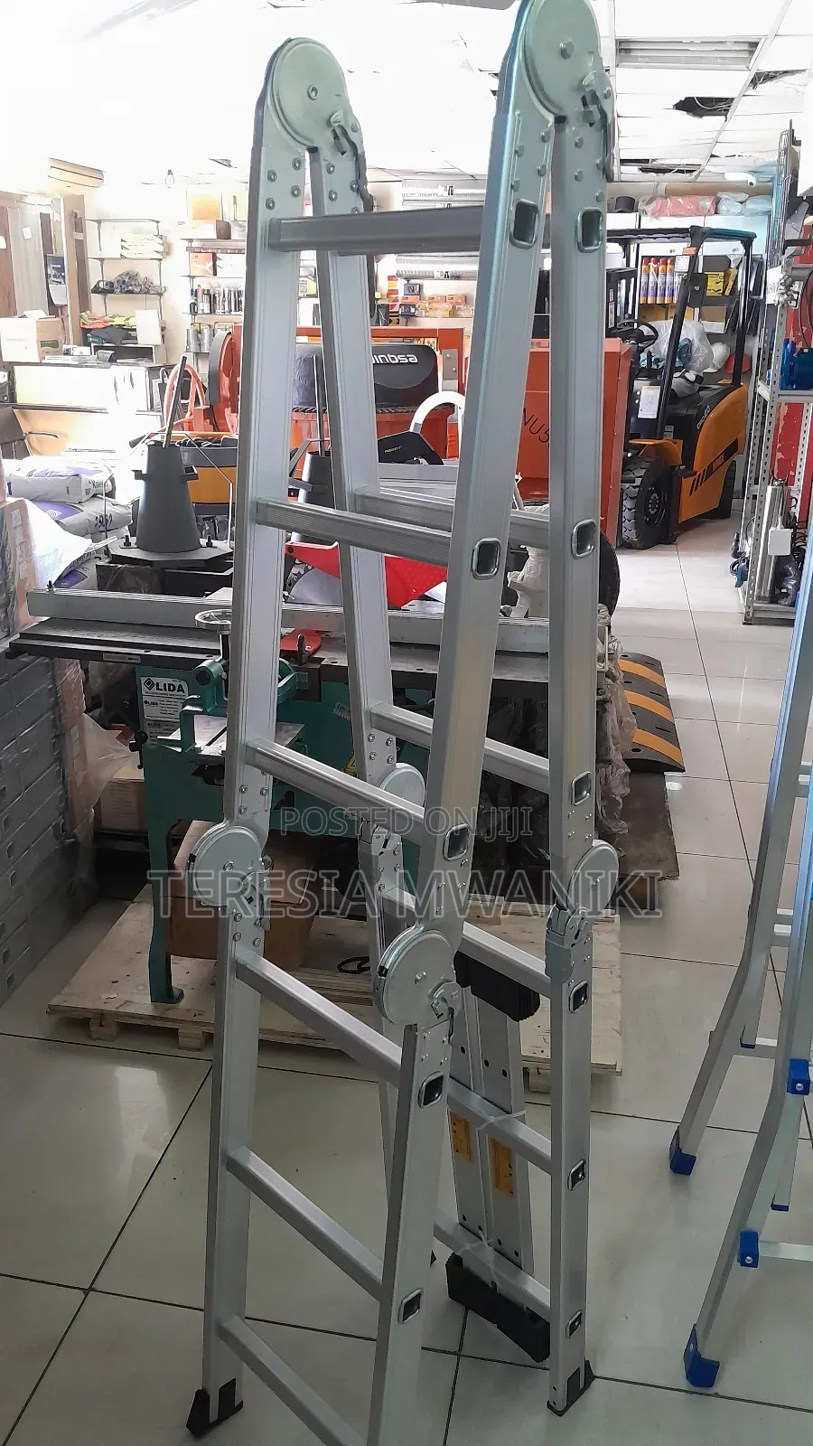 Multipurpose Ladder  4×3 Steps (TITAN DELI)***