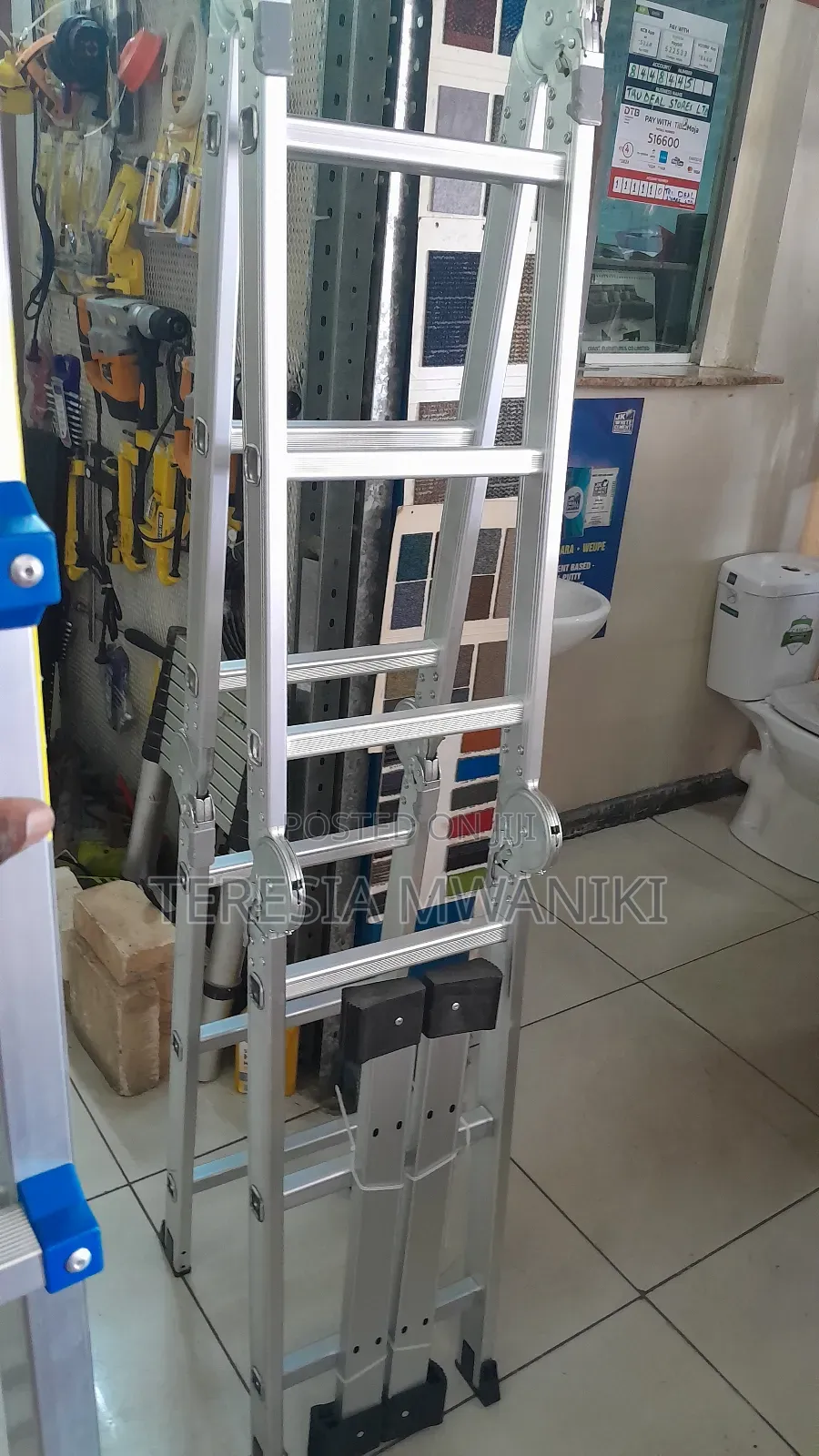Multipurpose Ladder  4×3 Steps (TITAN DELI)***