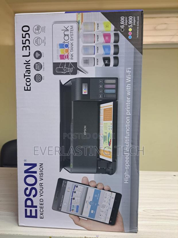 Epson Ecotank L3550 Ink Tank Printer - main view