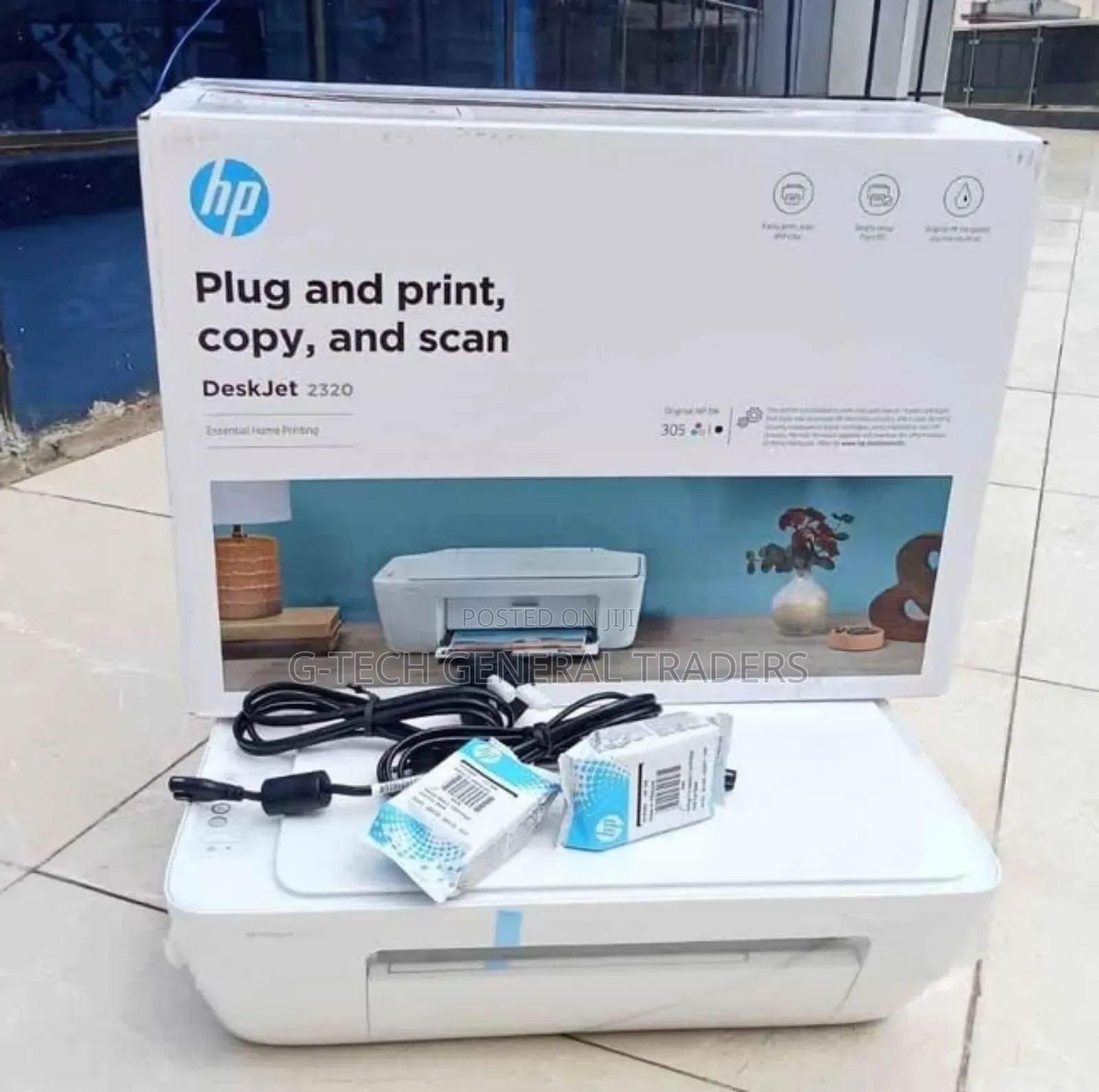 Hp Printer! Hp Deskjet 2320 3in1 Printer(Print,Scan,Copy)