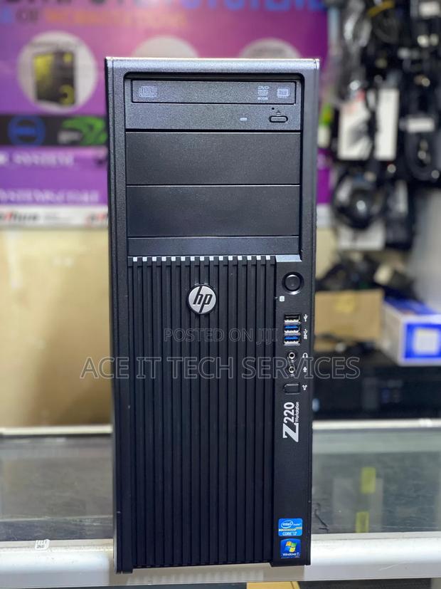 Desktop Computer HP Z220 8GB Intel Core I7 HDD 500GB - main view