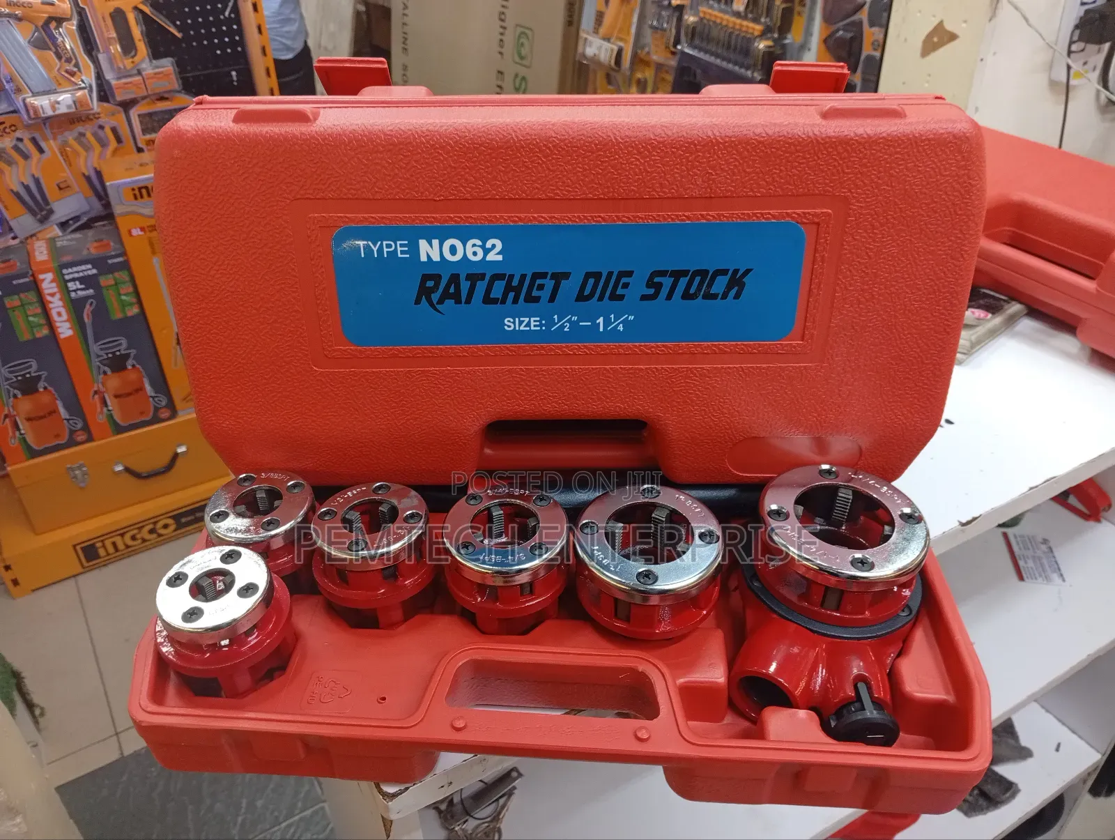 Professional Ratchet Die Stock