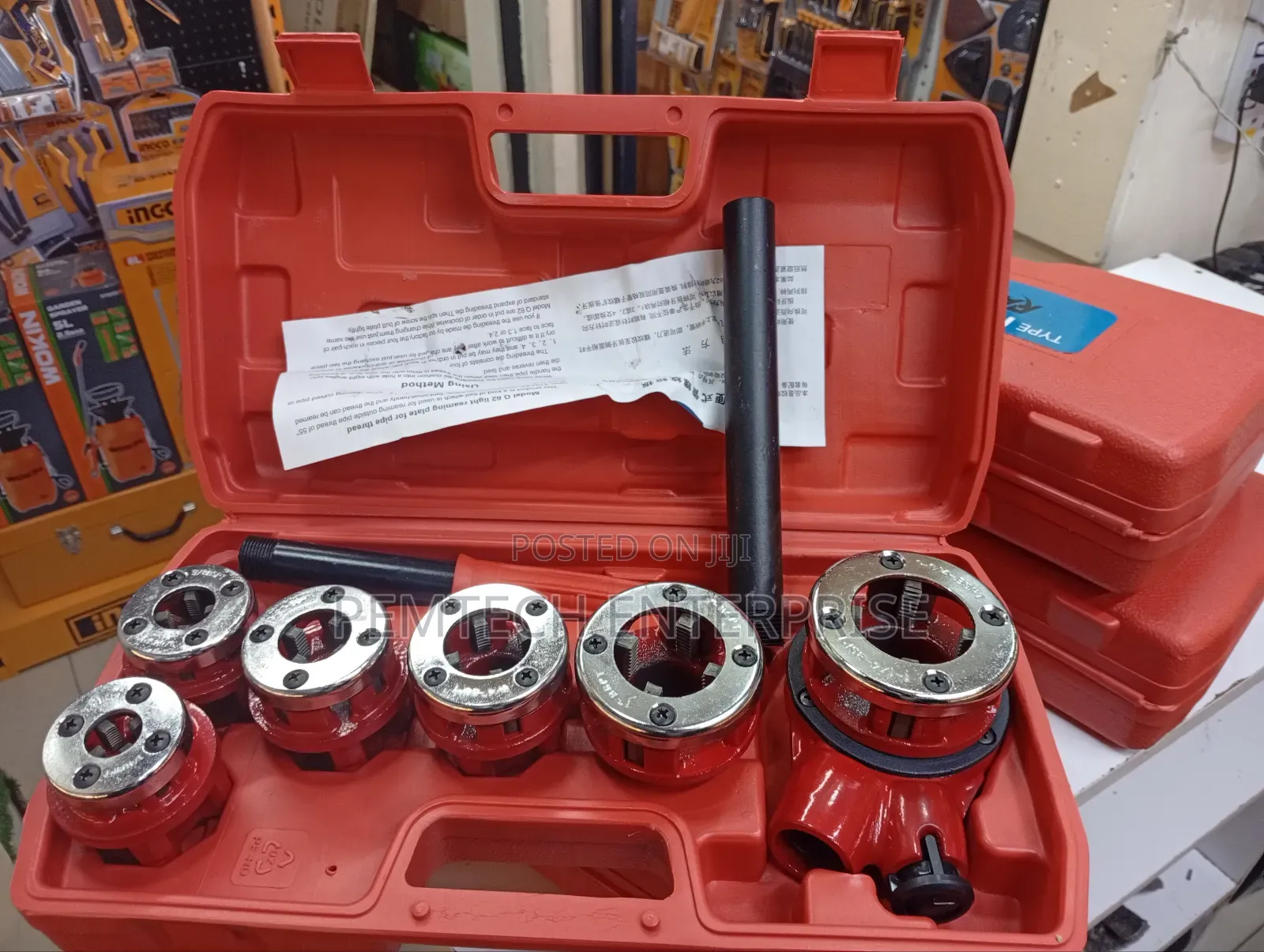 Professional Ratchet Die Stock