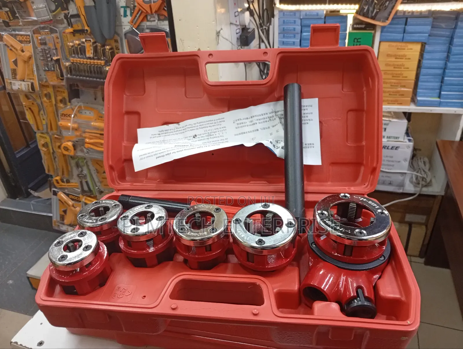 Professional Ratchet Die Stock