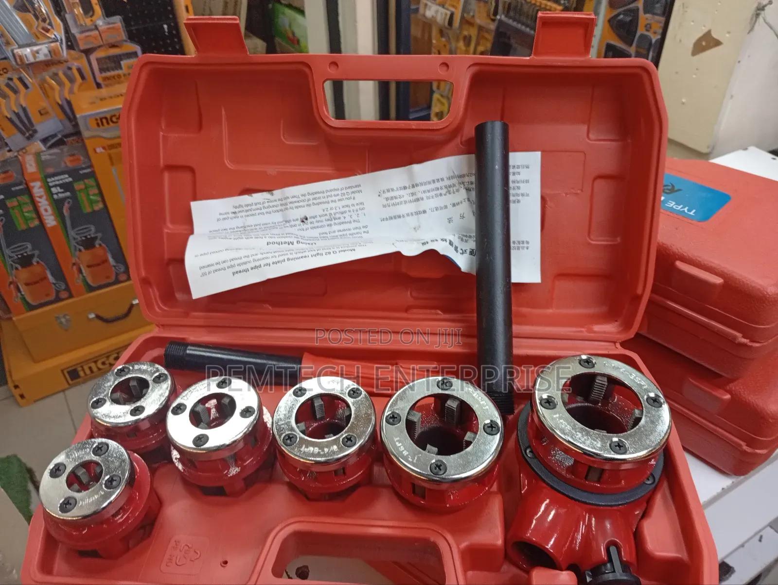 Professional Ratchet Die Stock