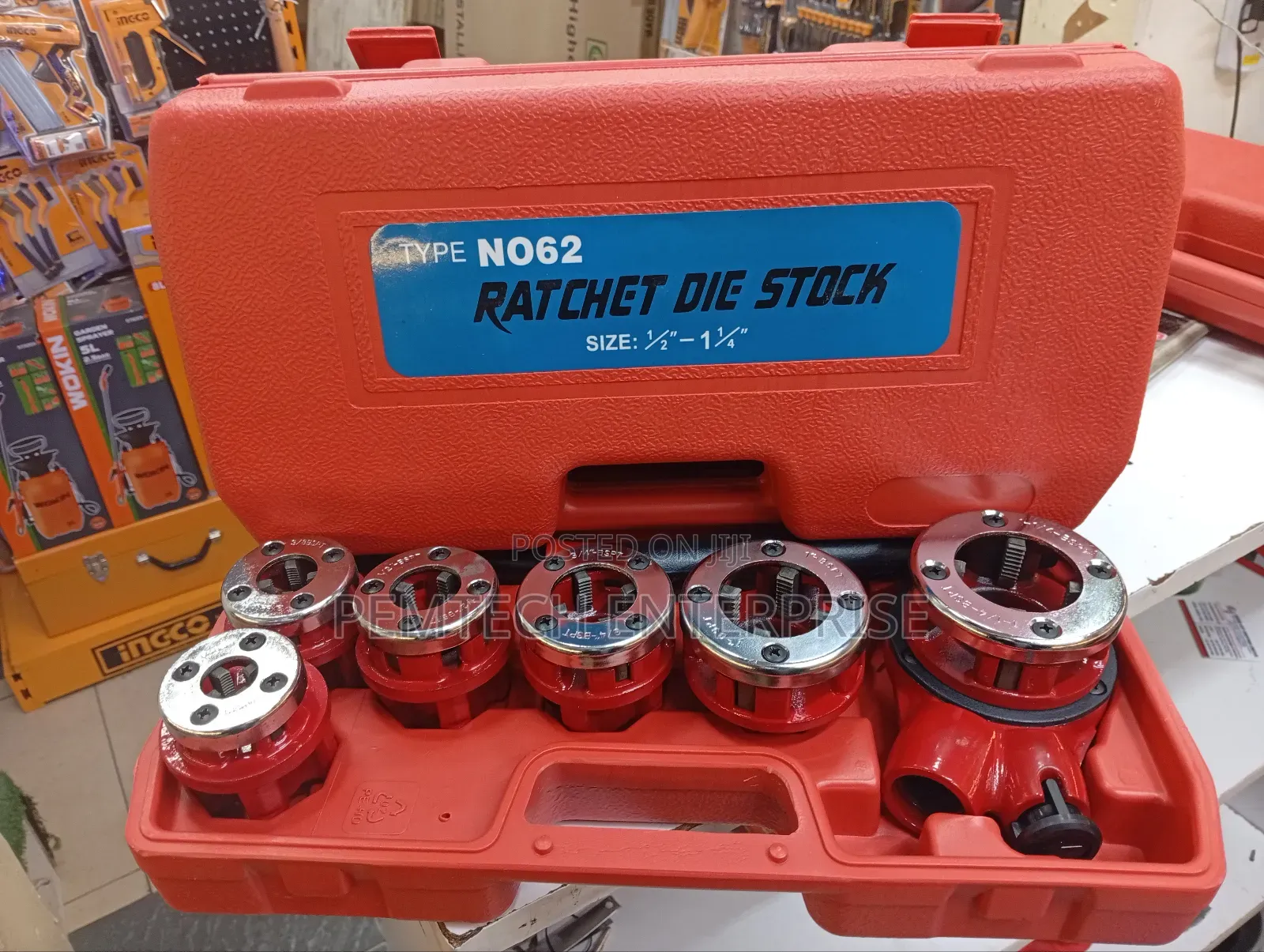 Professional Ratchet Die Stock