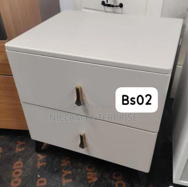 White Bedside Table - thumbnail 3
