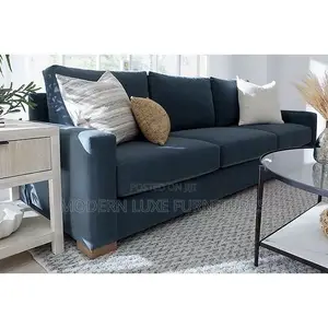Modern Clean 4 Seater Pillow Sofa