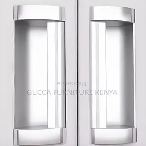 Cabinets:2-Door Sleek White Steel Vertical Filing Cabinet