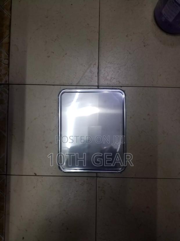 Number Plate Holder Frame Metal 1 Piece Square - thumbnail 2