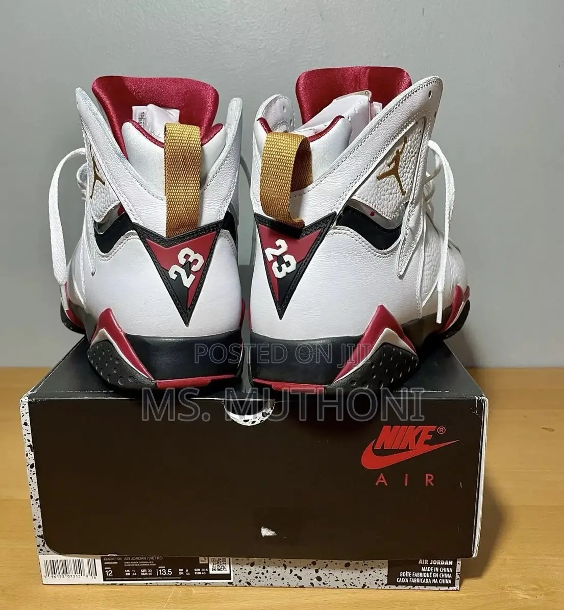 Air Jordan 7 Retro “Hare”* _sizes:40,41,42,43,44,45_