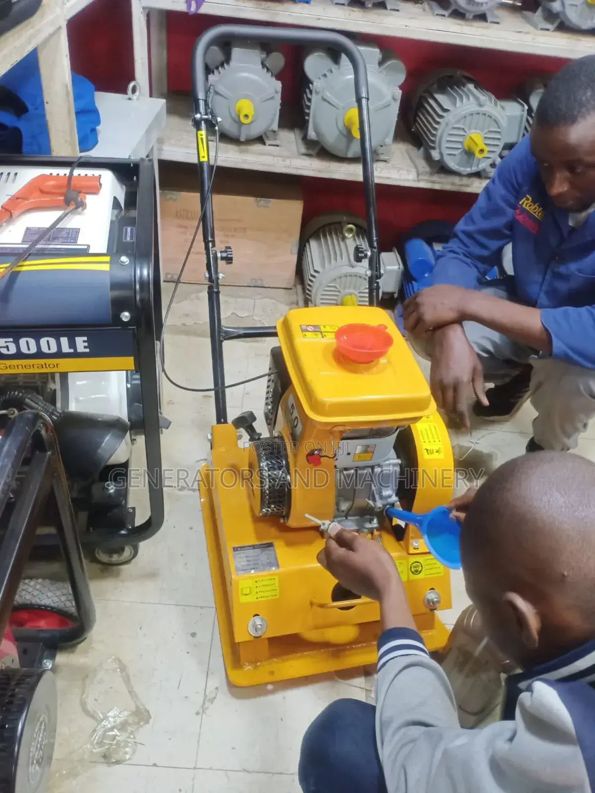Plate Compactor 90kgs With Excalibur Engine