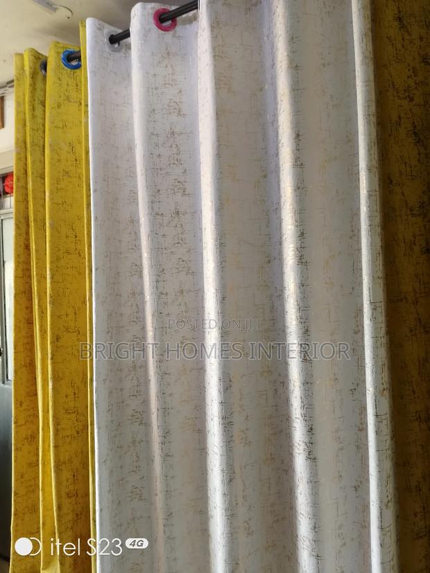 White Velvet Quality Curtain Curtain