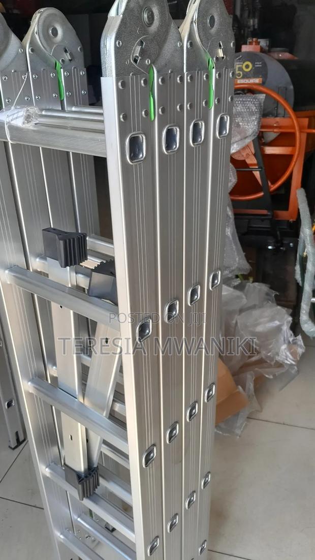 Aluminium Multipurpose  Ladder  4×5  (20ft) - thumbnail 3