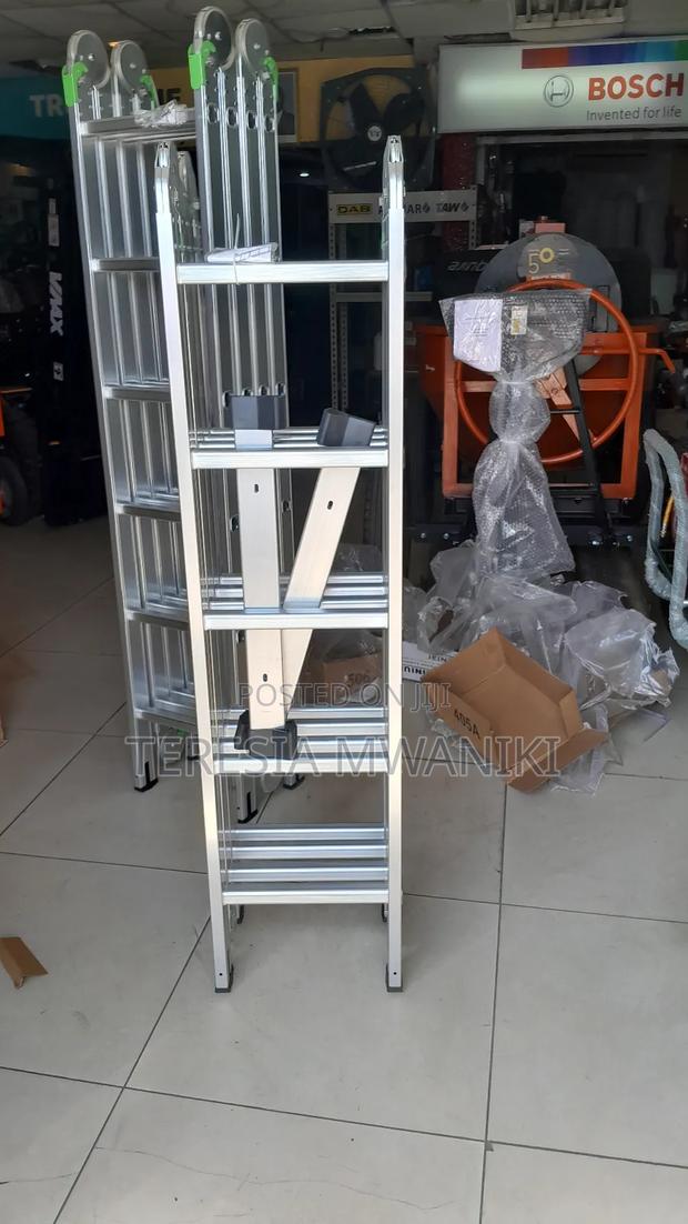 Aluminium Multipurpose  Ladder  4×5  (20ft) - thumbnail 4