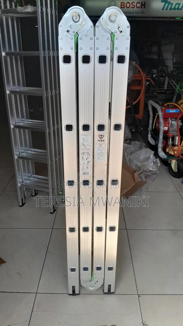 Aluminium Multipurpose  Ladder  4×5  (20ft) - thumbnail 5