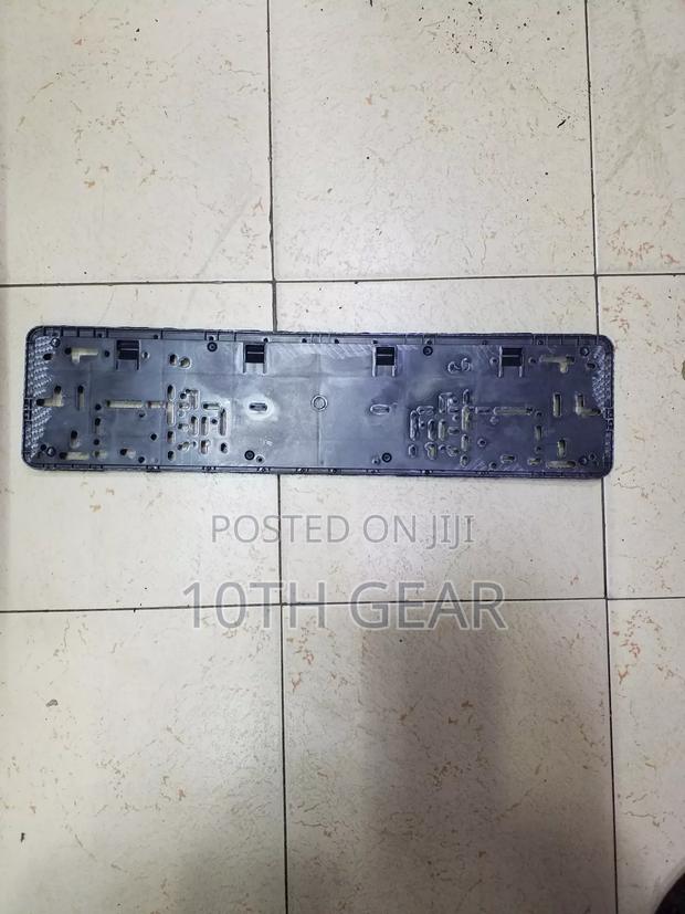 Carbon Number Plate Frame Holder 1 Pieces Long - thumbnail 2