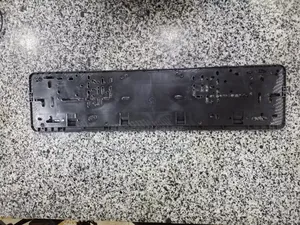 Number Plate Holder Long Carbon 1 Piece