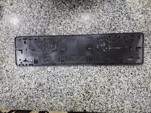Number Plate Holder Long Carbon 1 Piece - thumbnail 2