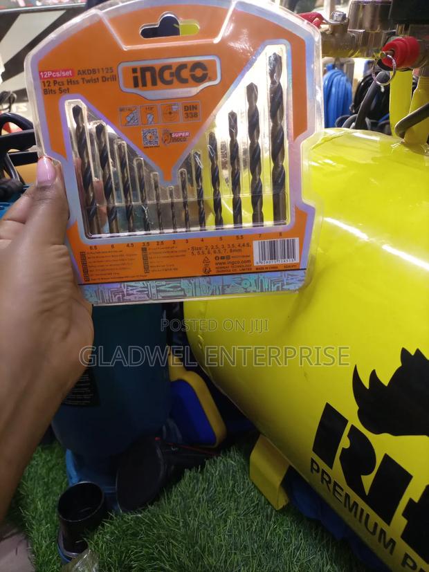 12pcs Drill Bits Set Ingco. Drill Bits - main view