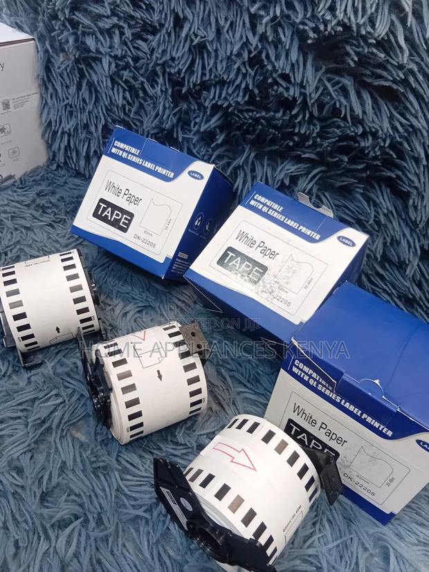 62mm White Tape DK-22205 Tape - main view