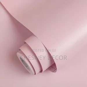 Kids Plain Pink Wallpaper