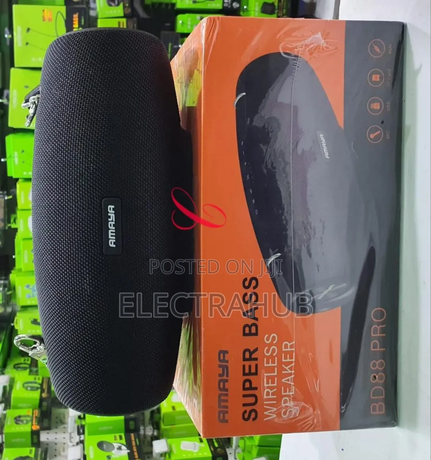 Amaya Bd88 Pro Super Bass Speaker New Sealed in a Shop