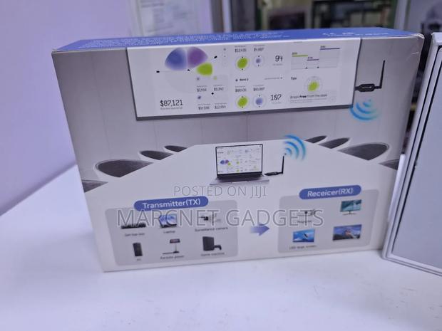 Full Hd 50 Meters Wireless Hdmi Extender Dual Band 2 4g/5g - thumbnail 2
