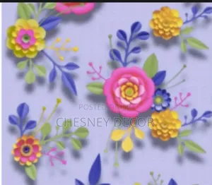 Wallpaper Flower-Themed for Kids