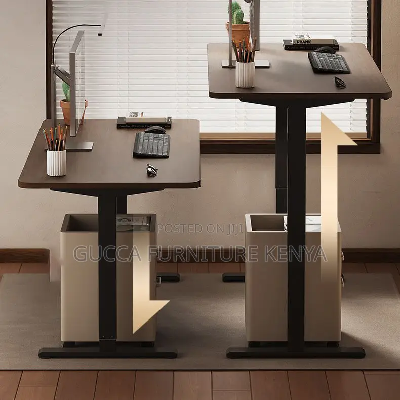 Office Tables:120cm Multi-Levelled Electric Standing Desk
