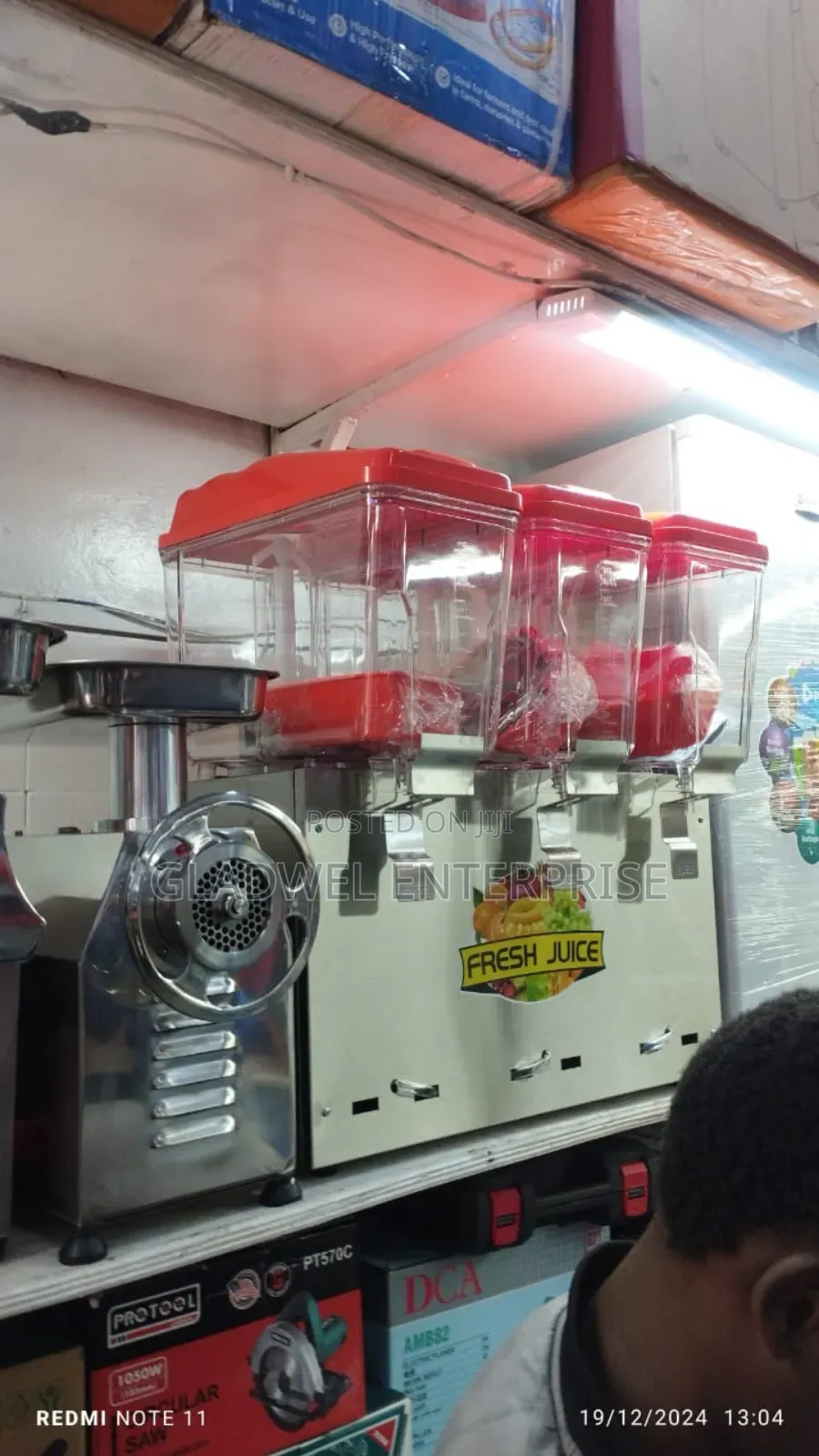 3 Taps Juice Dispenser With Cooker