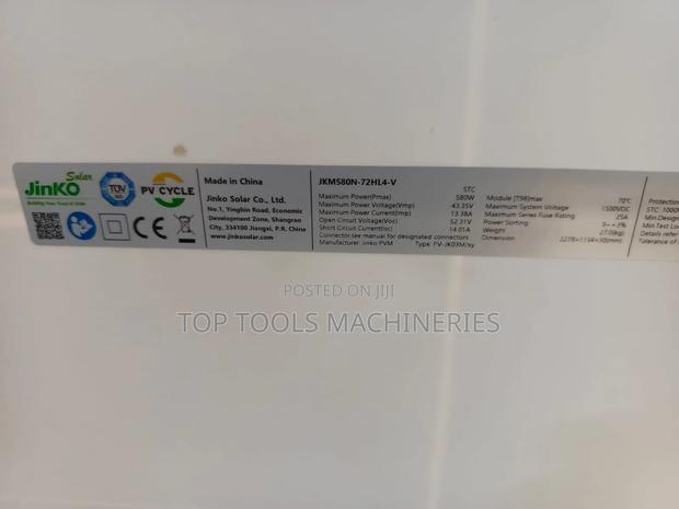 Jinko 580watts Solar Panel All Weather - thumbnail 2