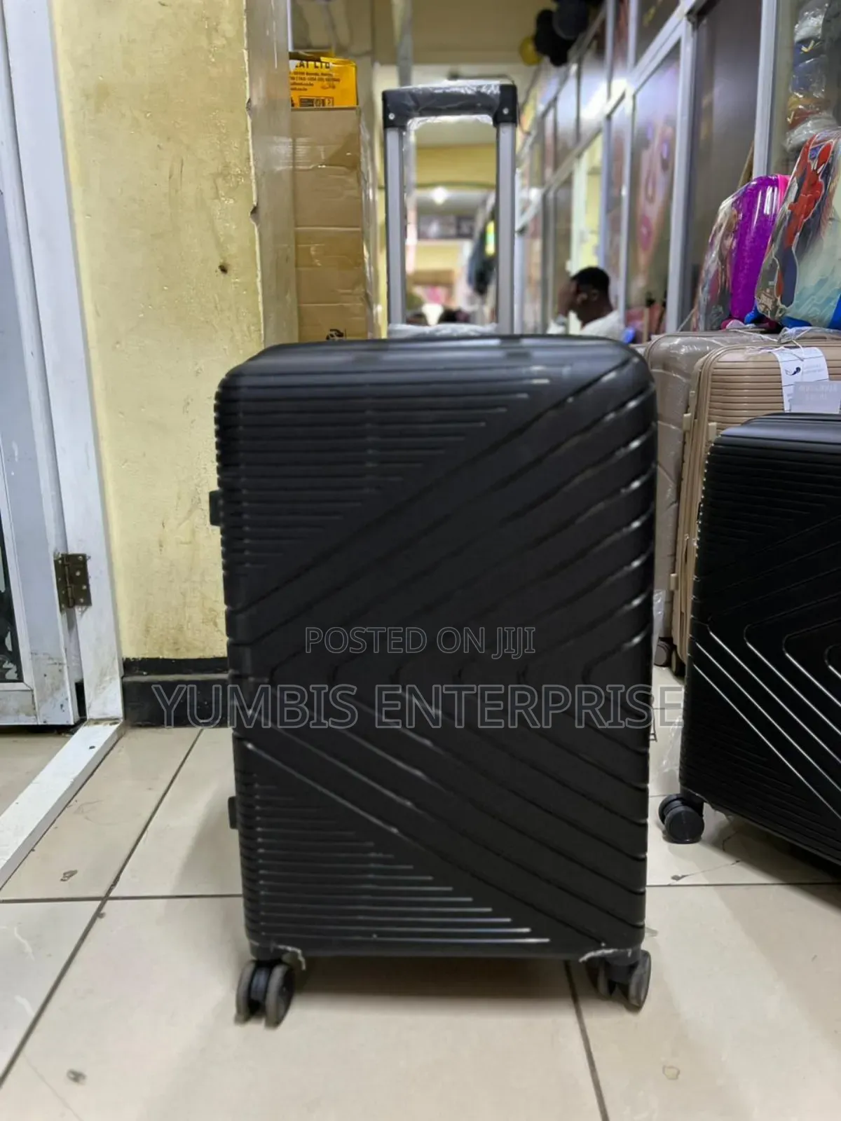 Large Rubber//Unbreakable -Suitcase Height 72cm KSH 4500