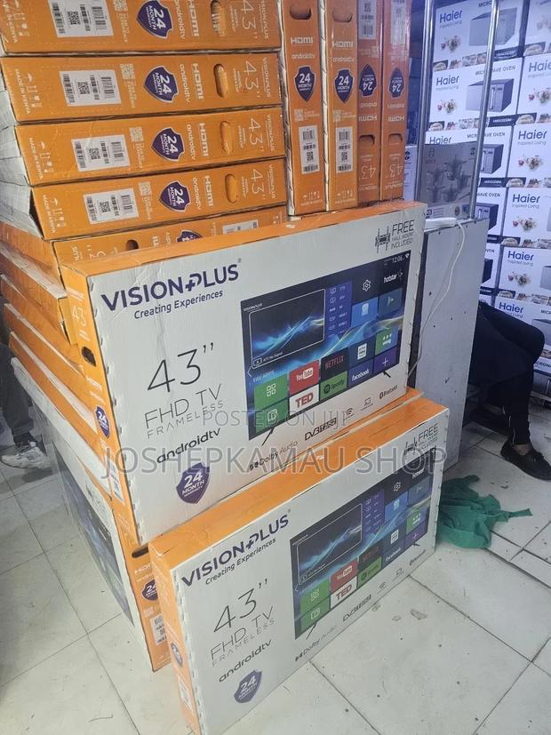 Vision Plus 43inches Smart Android Tv - thumbnail 3