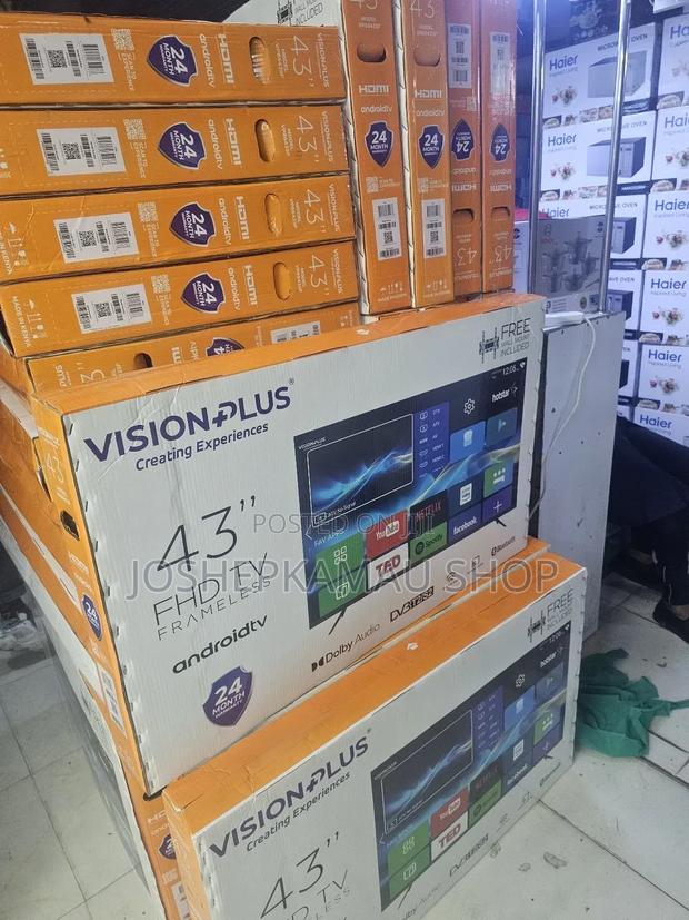 Vision Plus 43inches Smart Android Tv - thumbnail 4