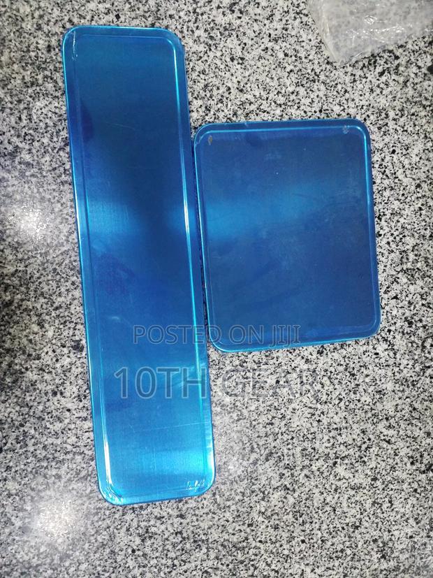 Number Plate Holder Metalic Set 2 Pieces Long and Short