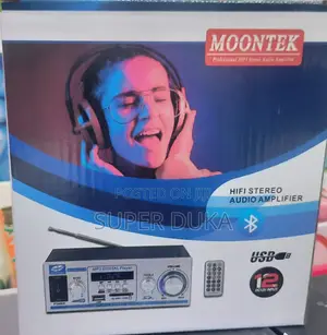 Amplifier.Moontek Usb,Mem,Mp3,Fm Card Stereo Hi Fi Audio