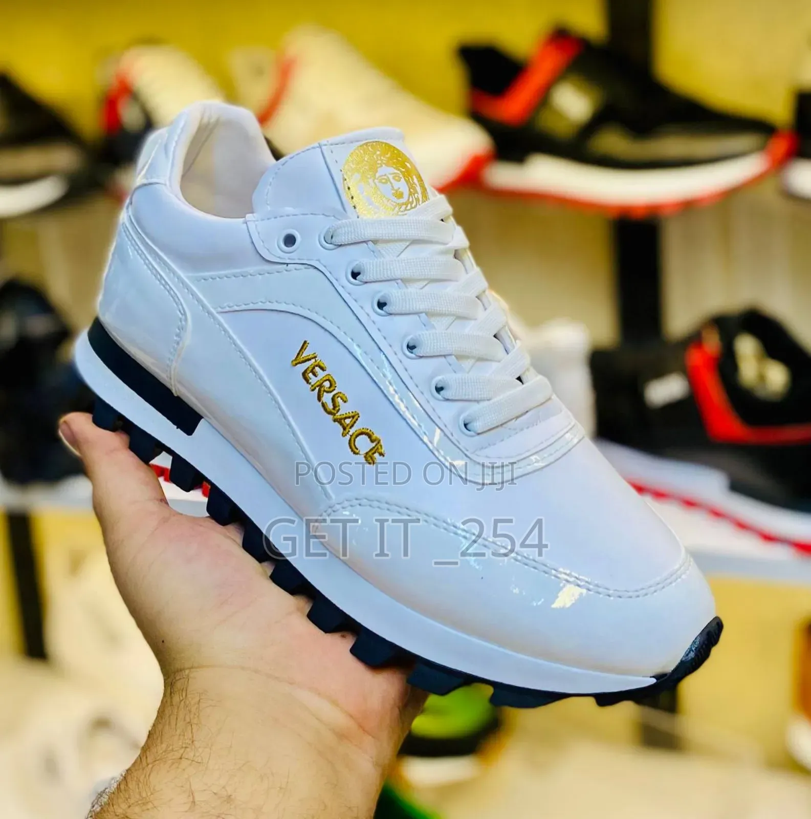 Quality Versace Sneakers 

Well Branded And Boxed 🔥