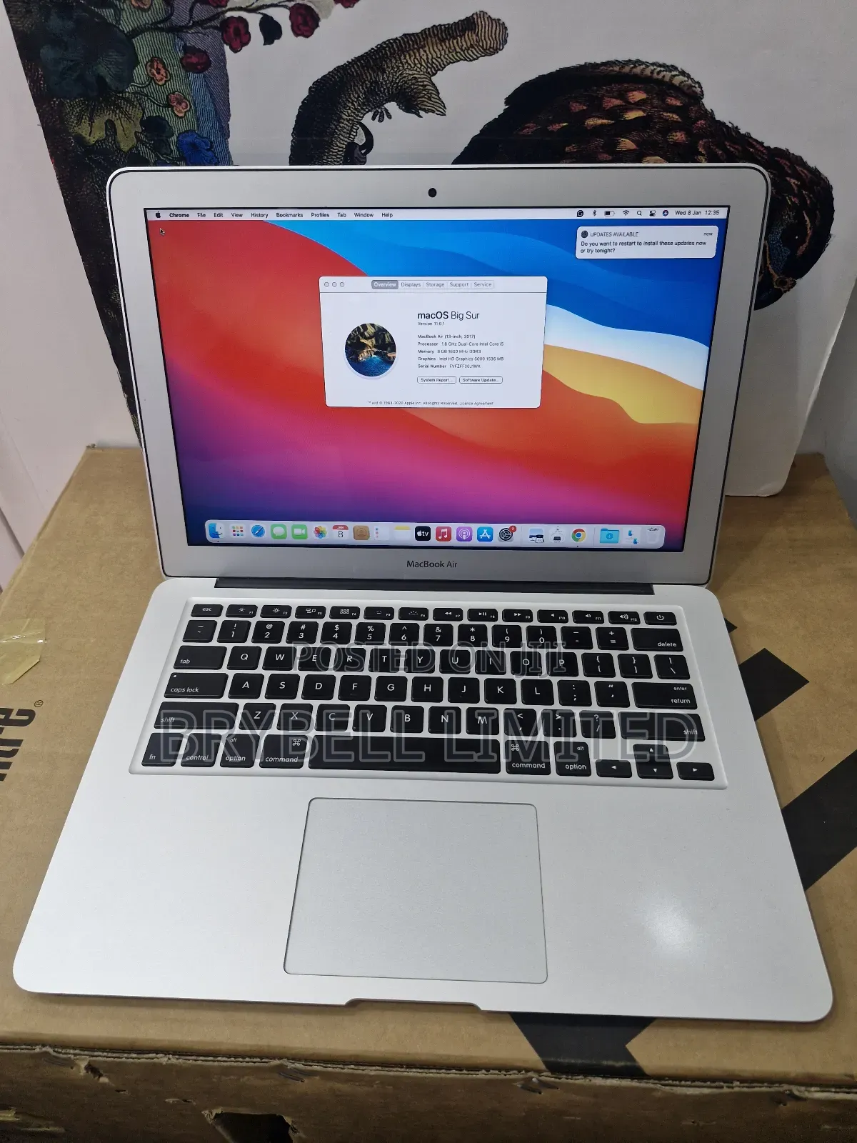 Laptop Apple MacBook Air 2017 8GB Intel Core I5 SSD 128GB