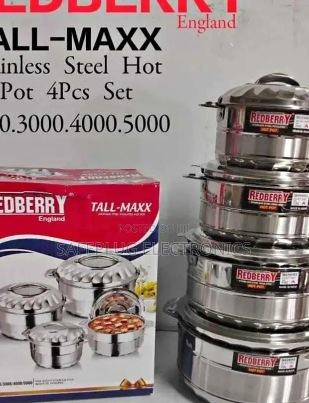 4 PCS Redberry Tall Max Hotpots - main view