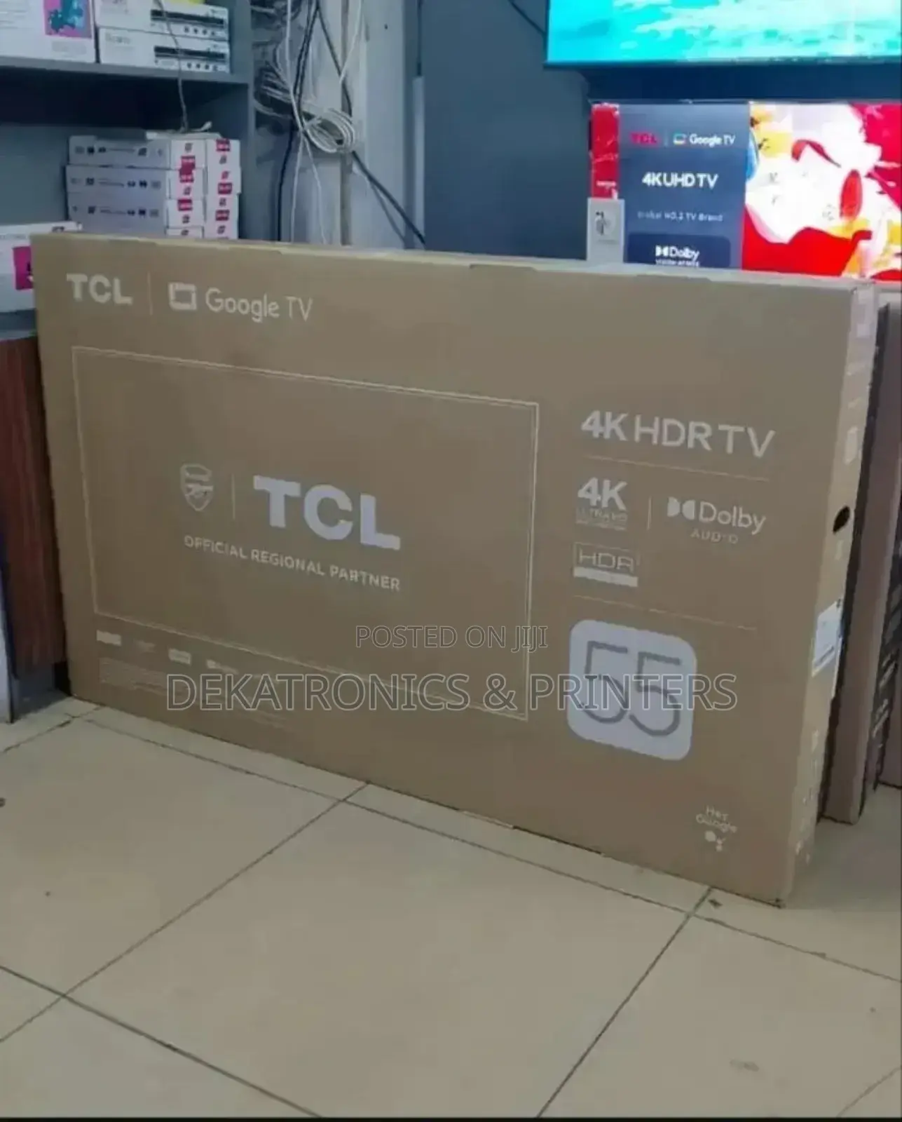 TCL 55 Inch Uhd Smart Tv