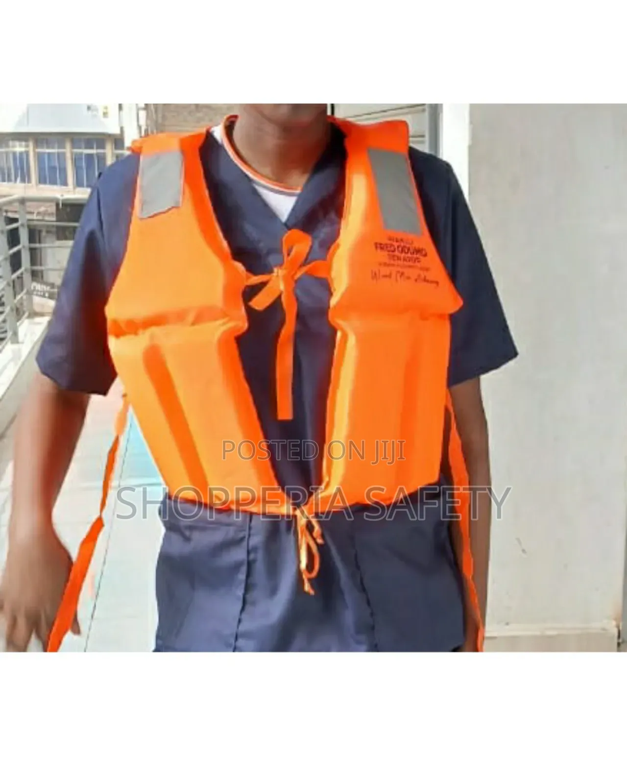 Orange Life Jacket Saver