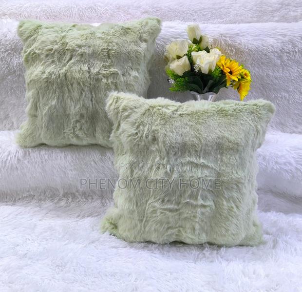 Rabbit Fur Decorative Pillow Cases - thumbnail 2