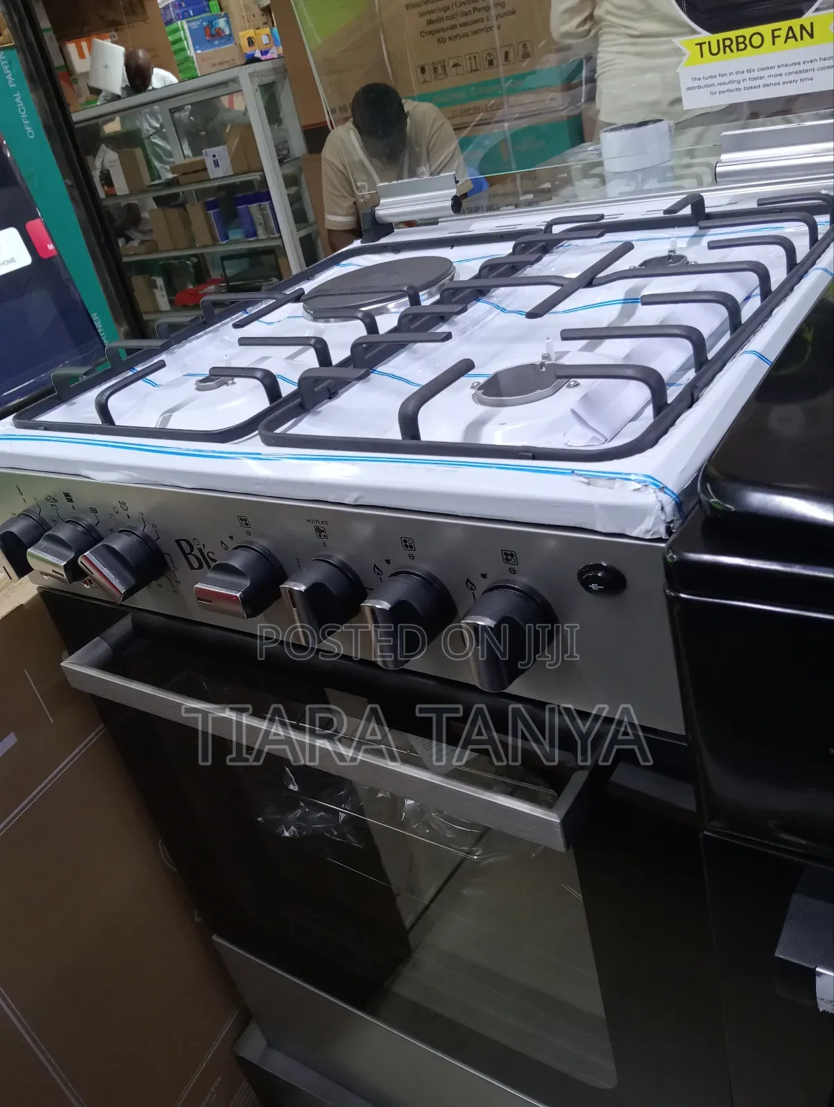 BJS 60 by 60 3gas and 1 Electric COOKER