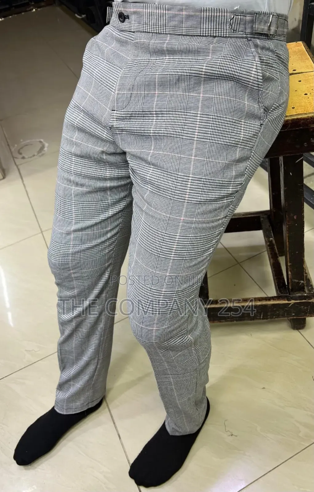 Quality Designed Plain Casual Vintage Trouser in Stock 