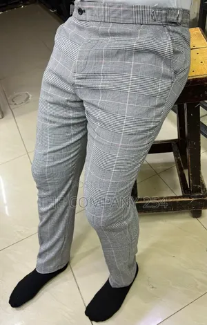 Quality Designed Plain Casual Vintage Trouser in Stock 