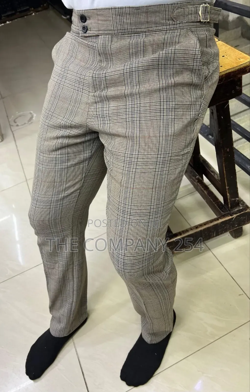 Quality Designed Plain Casual Vintage Trouser in Stock 