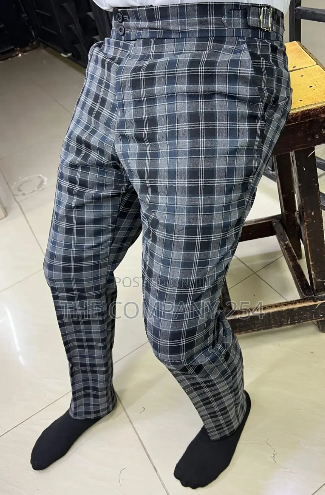 Quality Designed Plain Casual Vintage Trouser in Stock 