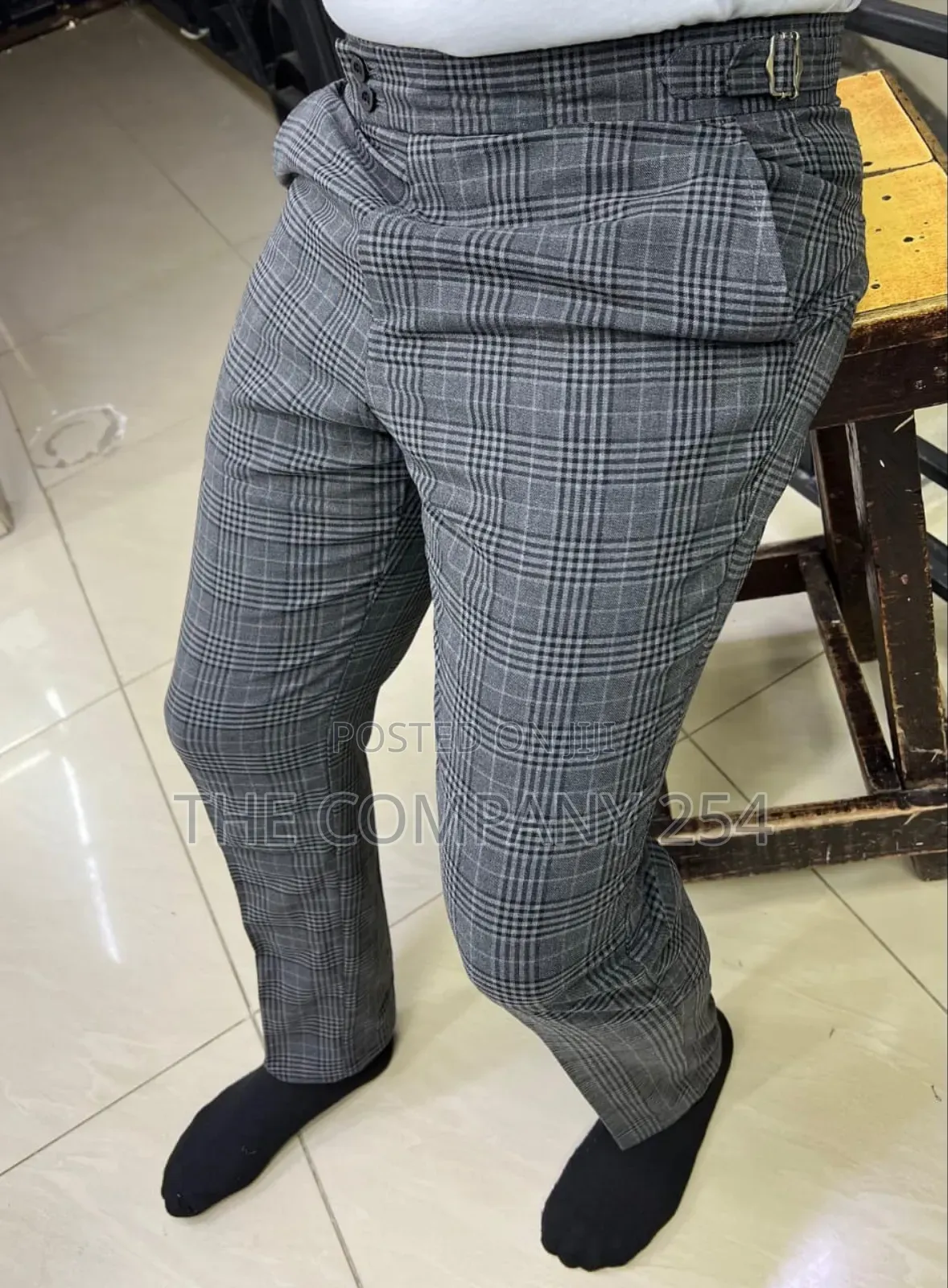 Quality Designed Plain Casual Vintage Trouser in Stock 