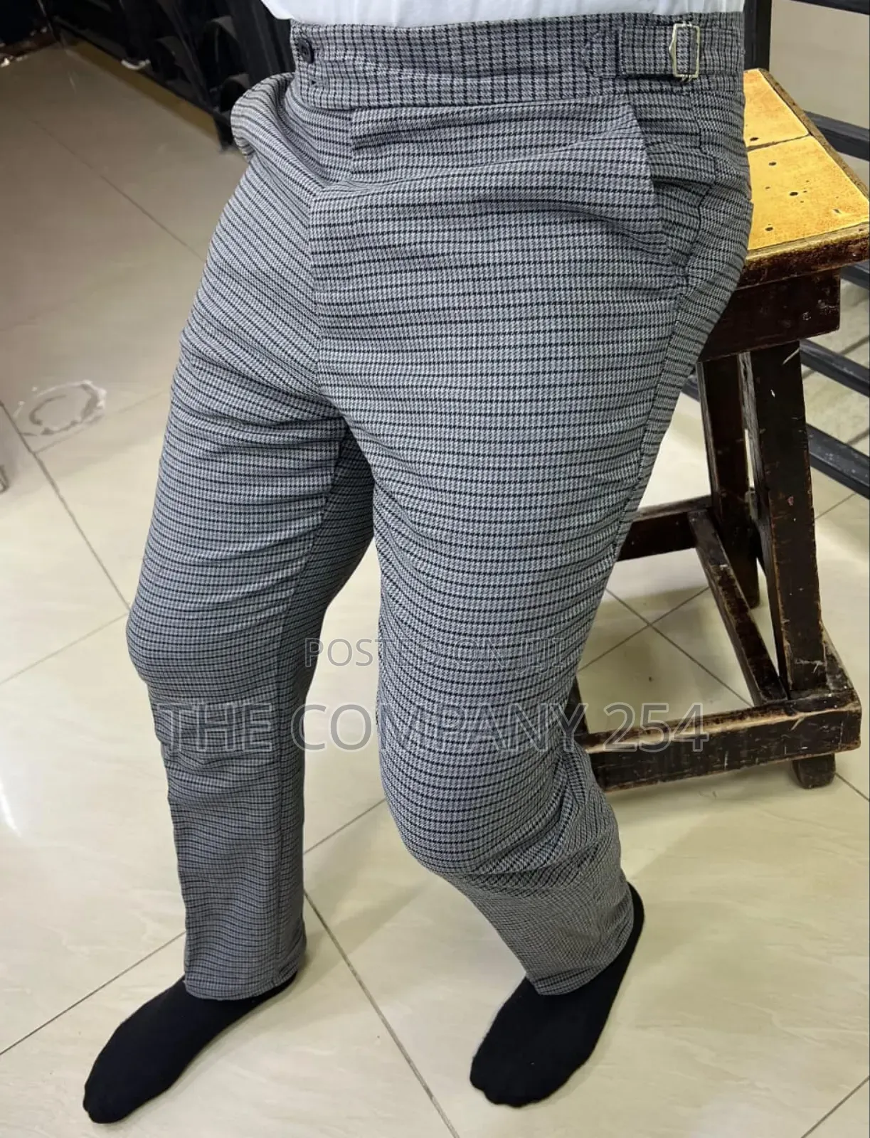 Quality Designed Plain Casual Vintage Trouser in Stock 